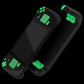 eXtremeRate Replacement Full Set Buttons for Steam Deck LCD - Glow in Dark - Green eXtremeRate