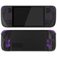 eXtremeRate Replacement Full Set Buttons for Steam Deck OLED  - Clear Atomic Purple