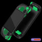 eXtremeRate Replacement Full Set Buttons for Steam Deck OLED - Glow in Dark - Green