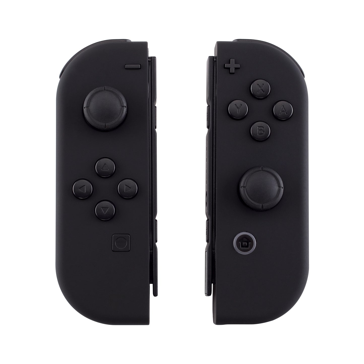 eXtremeRate Replacement Full Set Shell Case with Buttons for Joycon of NS Switch - Black