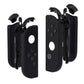 eXtremeRate Replacement Full Set Shell Case with Buttons for Joycon of NS Switch - Black