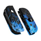 eXtremeRate Replacement Full Set Shell Case with Buttons for Joycon of NS Switch - Blue Flame