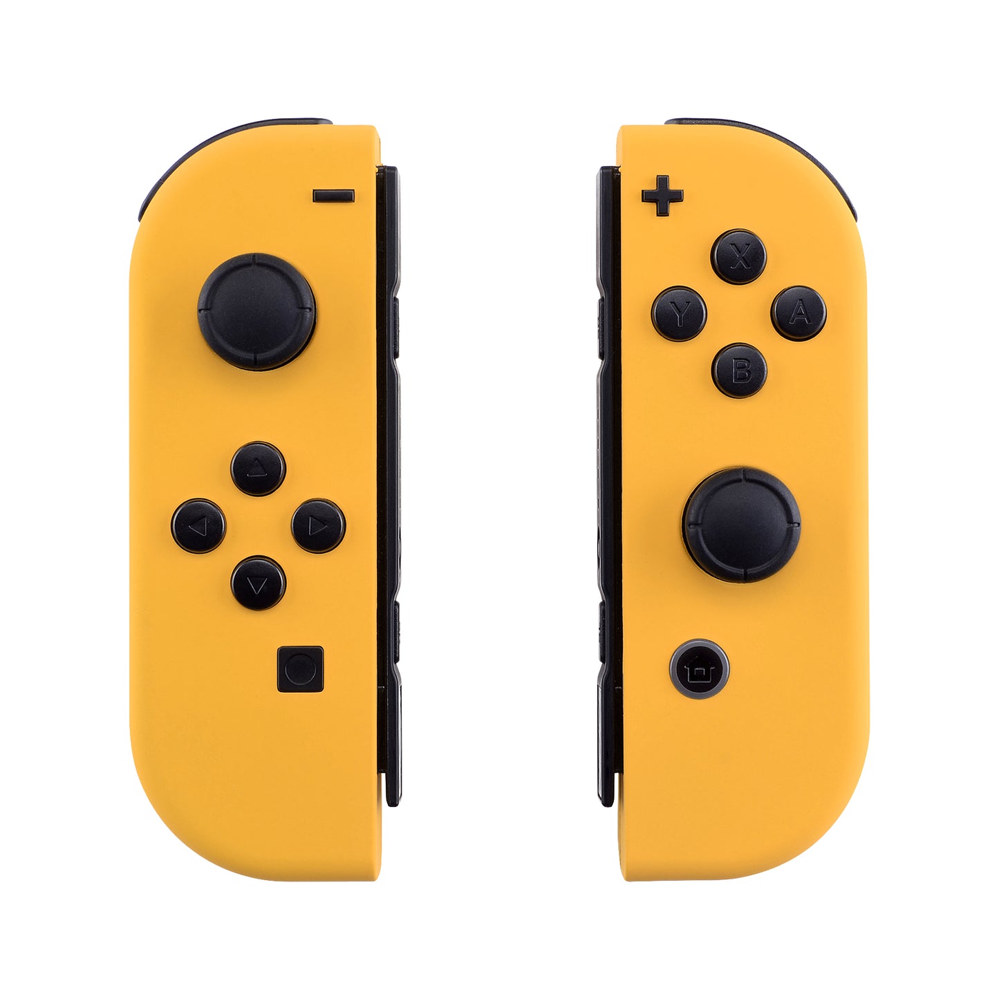 eXtremeRate Replacement Full Set Shell Case with Buttons for Joycon of NS Switch - Caution Yellow