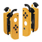 eXtremeRate Replacement Full Set Shell Case with Buttons for Joycon of NS Switch - Caution Yellow