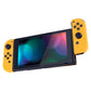 eXtremeRate Replacement Full Set Shell Case with Buttons for Joycon of NS Switch - Caution Yellow