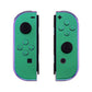 eXtremeRate Replacement Full Set Shell Case with Buttons for Joycon of NS Switch - Chameleon Green Purple