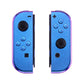 eXtremeRate Replacement Full Set Shell Case with Buttons for Joycon of NS Switch - Chameleon Purple Blue