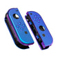 eXtremeRate Replacement Full Set Shell Case with Buttons for Joycon of NS Switch - Chameleon Purple Blue