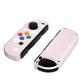 eXtremeRate Replacement Full Set Shell Case with Buttons for Joycon of NS Switch - Cherry Blossoms Petals Patterned