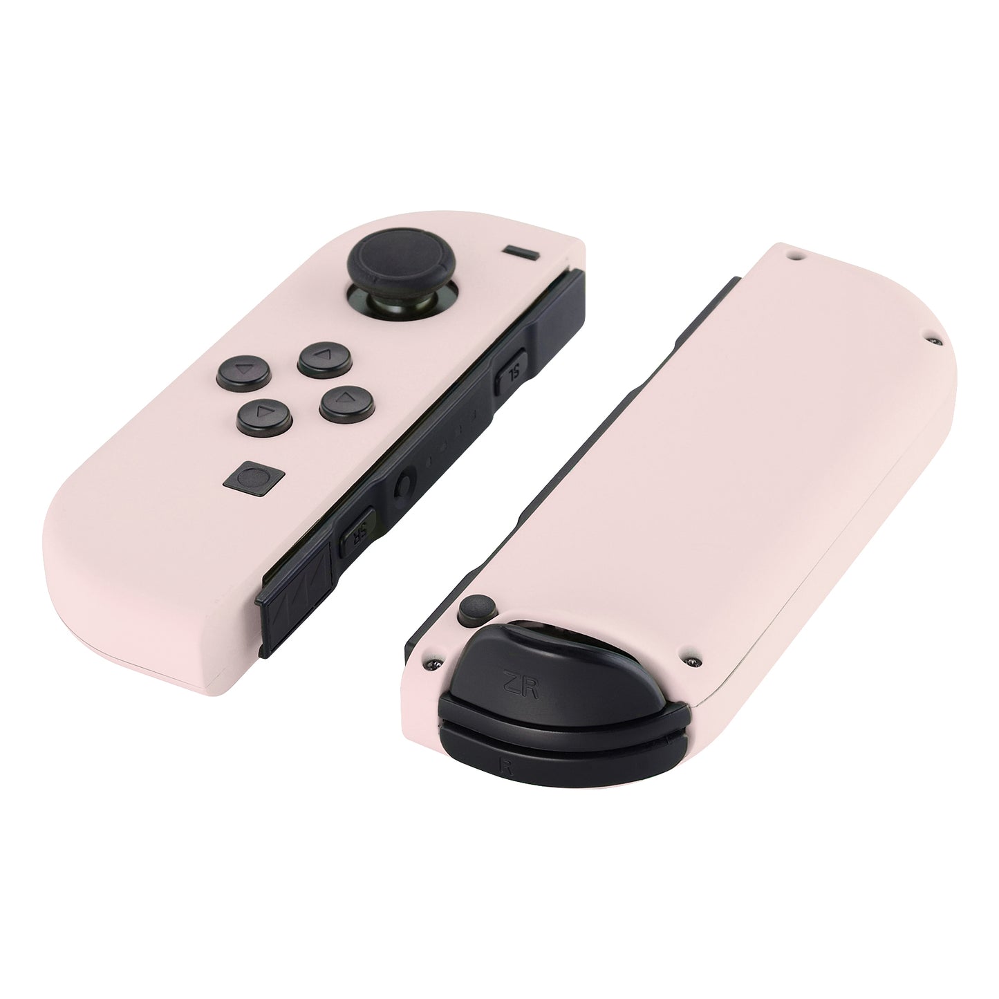 eXtremeRate Replacement Full Set Shell Case with Buttons for Joycon of NS Switch - Cherry Blossoms Pink