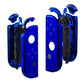 eXtremeRate Replacement Full Set Shell Case with Buttons for Joycon of NS Switch - Chrome Blue