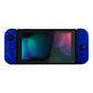 eXtremeRate Replacement Full Set Shell Case with Buttons for Joycon of NS Switch - Chrome Blue