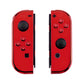 eXtremeRate Replacement Full Set Shell Case with Buttons for Joycon of NS Switch - Chrome Red