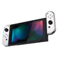 eXtremeRate Replacement Full Set Shell Case with Buttons for Joycon of NS Switch - Chrome Silver