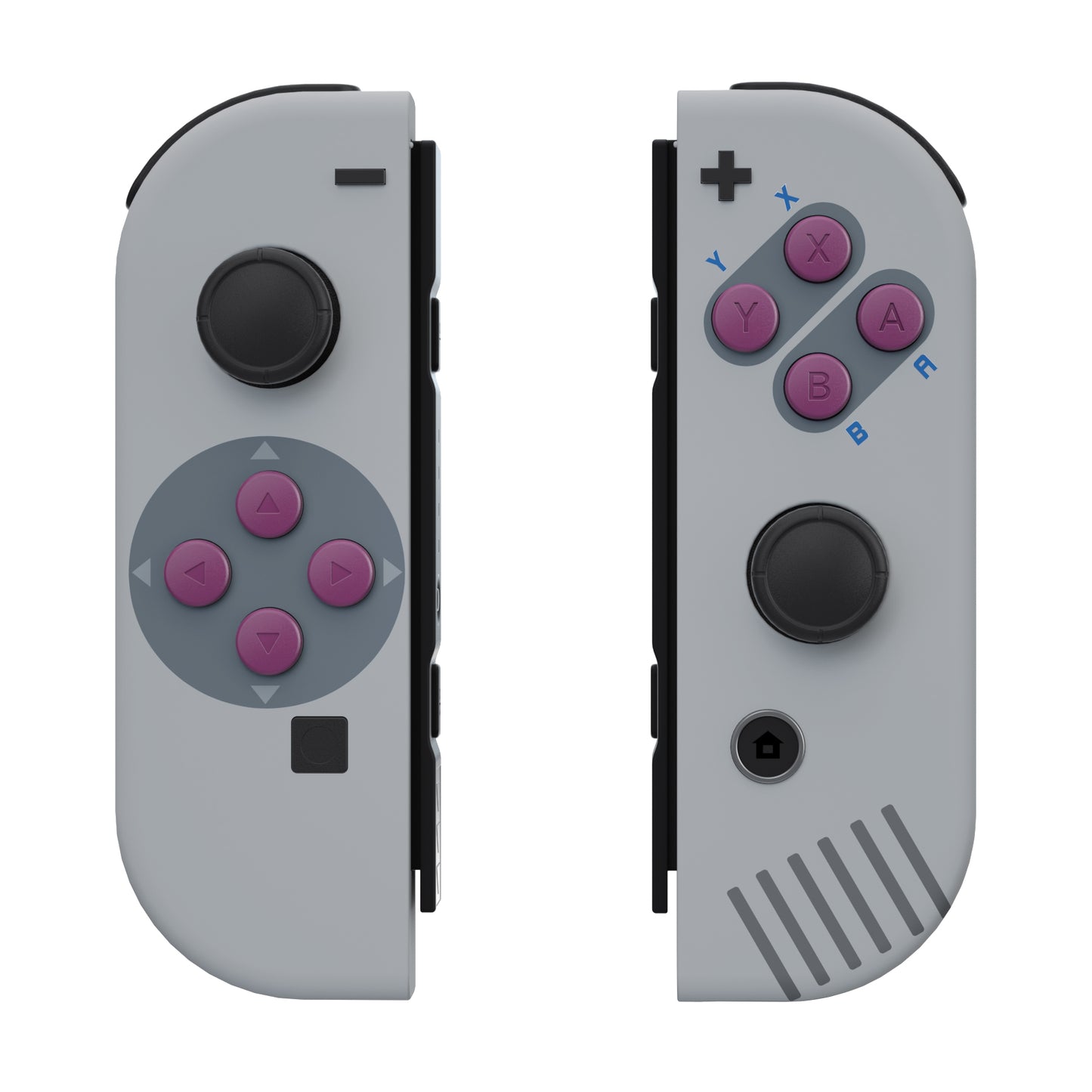 eXtremeRate Replacement Full Set Shell Case with Buttons for Joycon of NS Switch - Classic 1989 GB DMG-01 Style