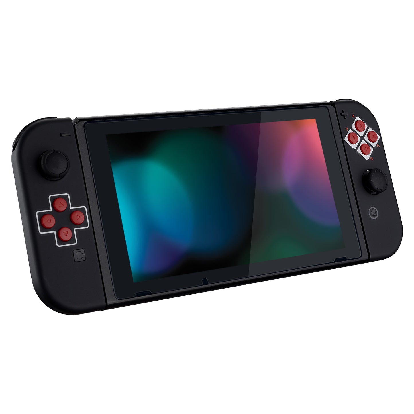 eXtremeRate Replacement Full Set Shell Case with Buttons for Joycon of NS Switch - Classics NES Style