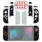 eXtremeRate Replacement Full Set Shell Case with Buttons for Joycon of NS Switch - Classics NES Style