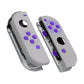 eXtremeRate Replacement Full Set Shell Case with Buttons for Joycon of NS Switch - Classics SNES Style