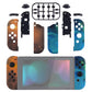 eXtremeRate Replacement Full Set Shell Case with Buttons for Joycon of NS Switch - Gold Star Universe