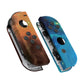 eXtremeRate Replacement Full Set Shell Case with Buttons for Joycon of NS Switch - Gold Star Universe