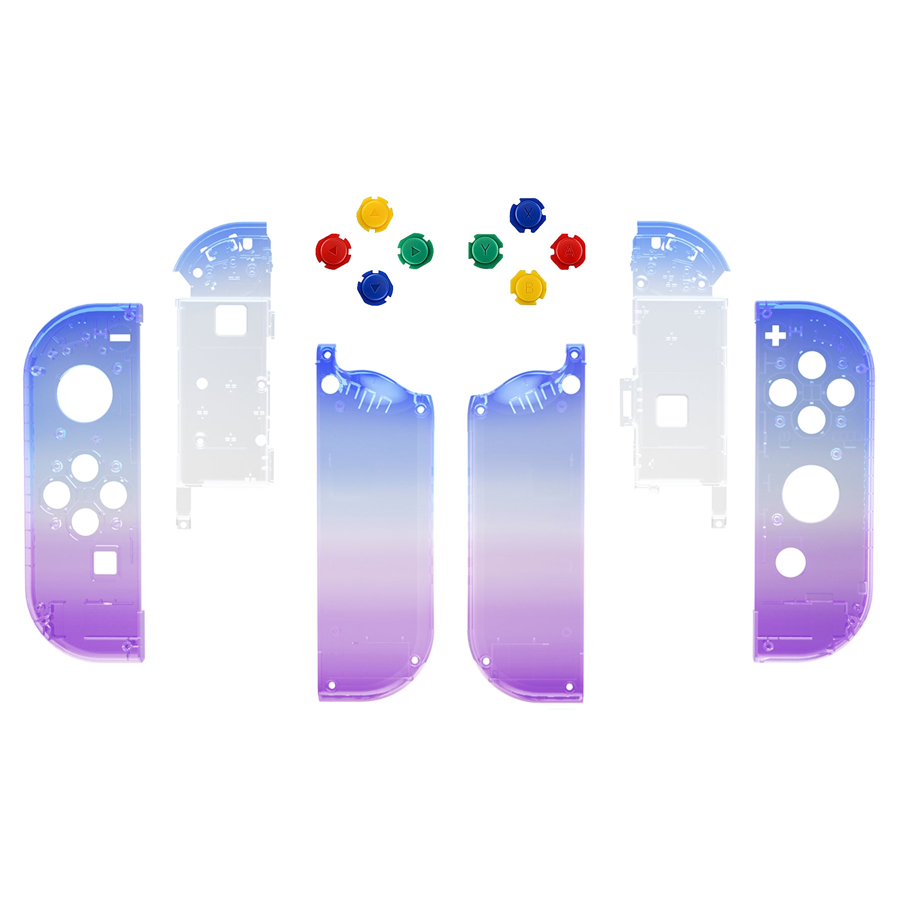 Custom gradient shops pink/violet joy-cons