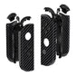 eXtremeRate Replacement Full Set Shell Case with Buttons for Joycon of NS Switch - Graphite Carbon Fiber