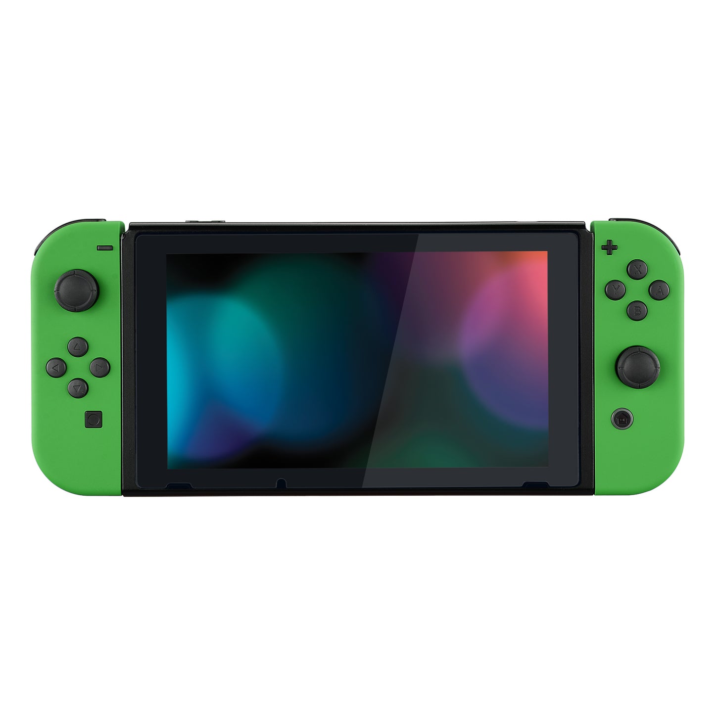 eXtremeRate Replacement Full Set Shell Case with Buttons for Joycon of NS Switch - Green