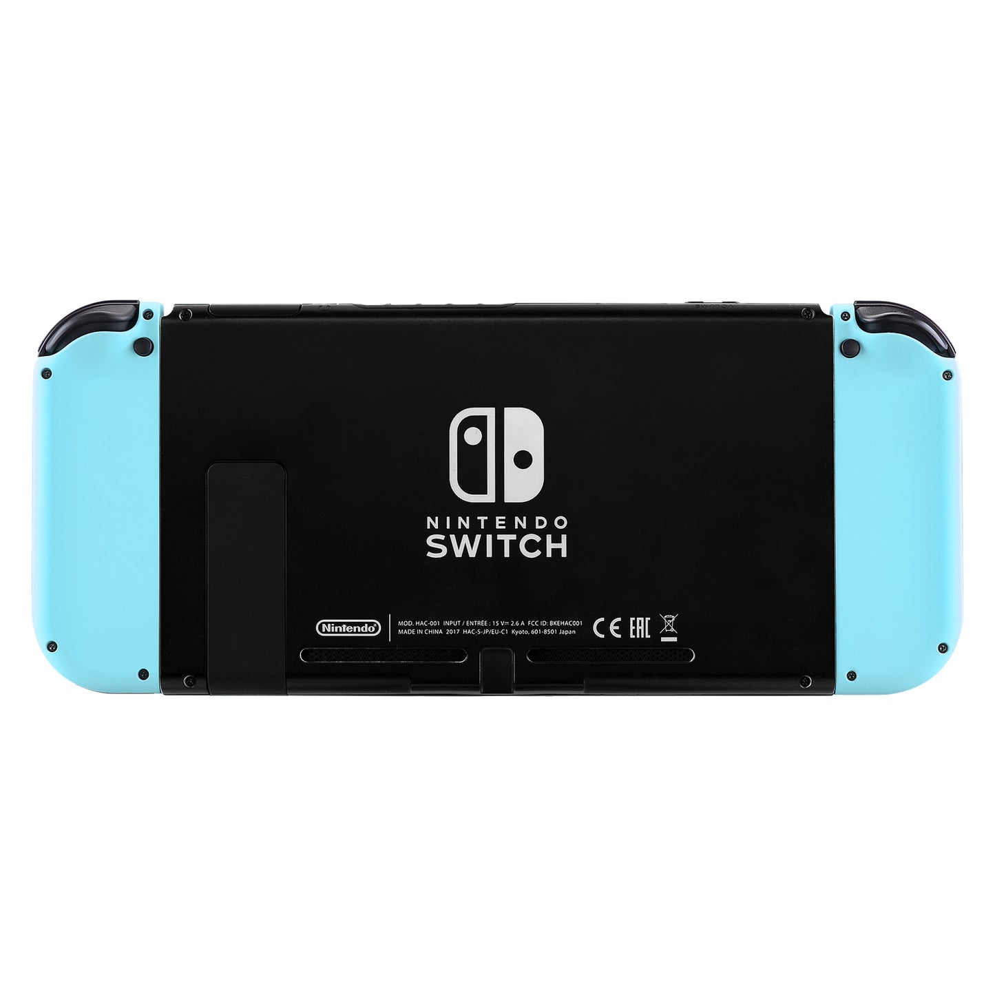 eXtremeRate Replacement Full Set Shell Case with Buttons for Joycon of NS Switch - Heaven Blue