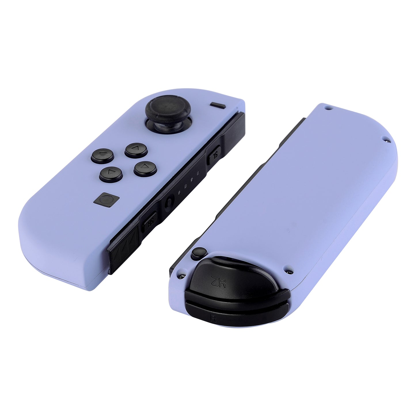 eXtremeRate Replacement Full Set Shell Case with Buttons for Joycon of NS Switch - Light Violet