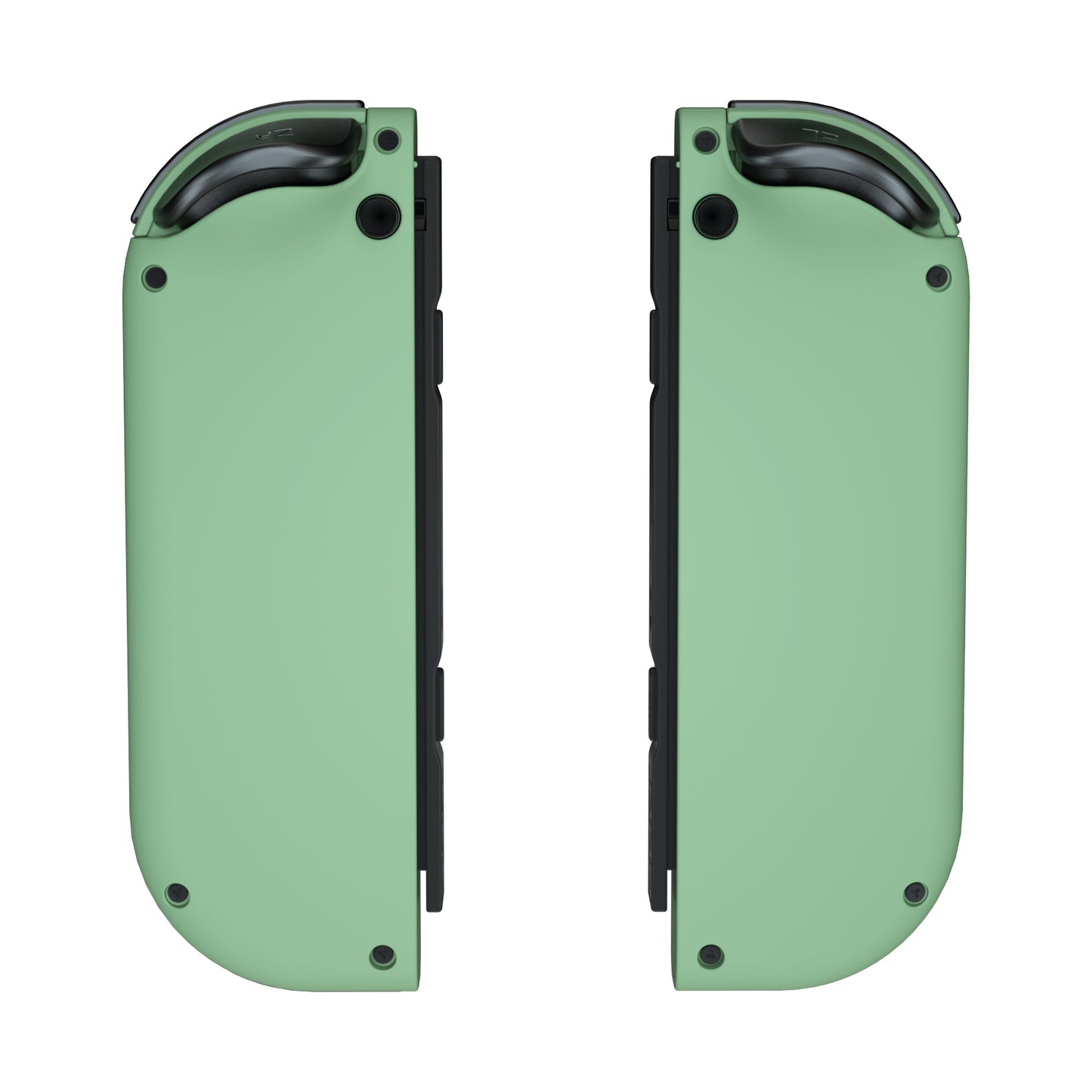 eXtremeRate Replacement Full Set Shell Case with Buttons for Joycon of NS Switch - Matcha Green