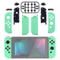 eXtremeRate Replacement Full Set Shell Case with Buttons for Joycon of NS Switch - Mint Green