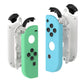 eXtremeRate Replacement Full Set Shell Case with Buttons for Joycon of NS Switch - Mint Green & Heaven Blue