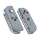 eXtremeRate Replacement Full Set Shell Case with Buttons for Joycon of NS Switch - New Hope Gray