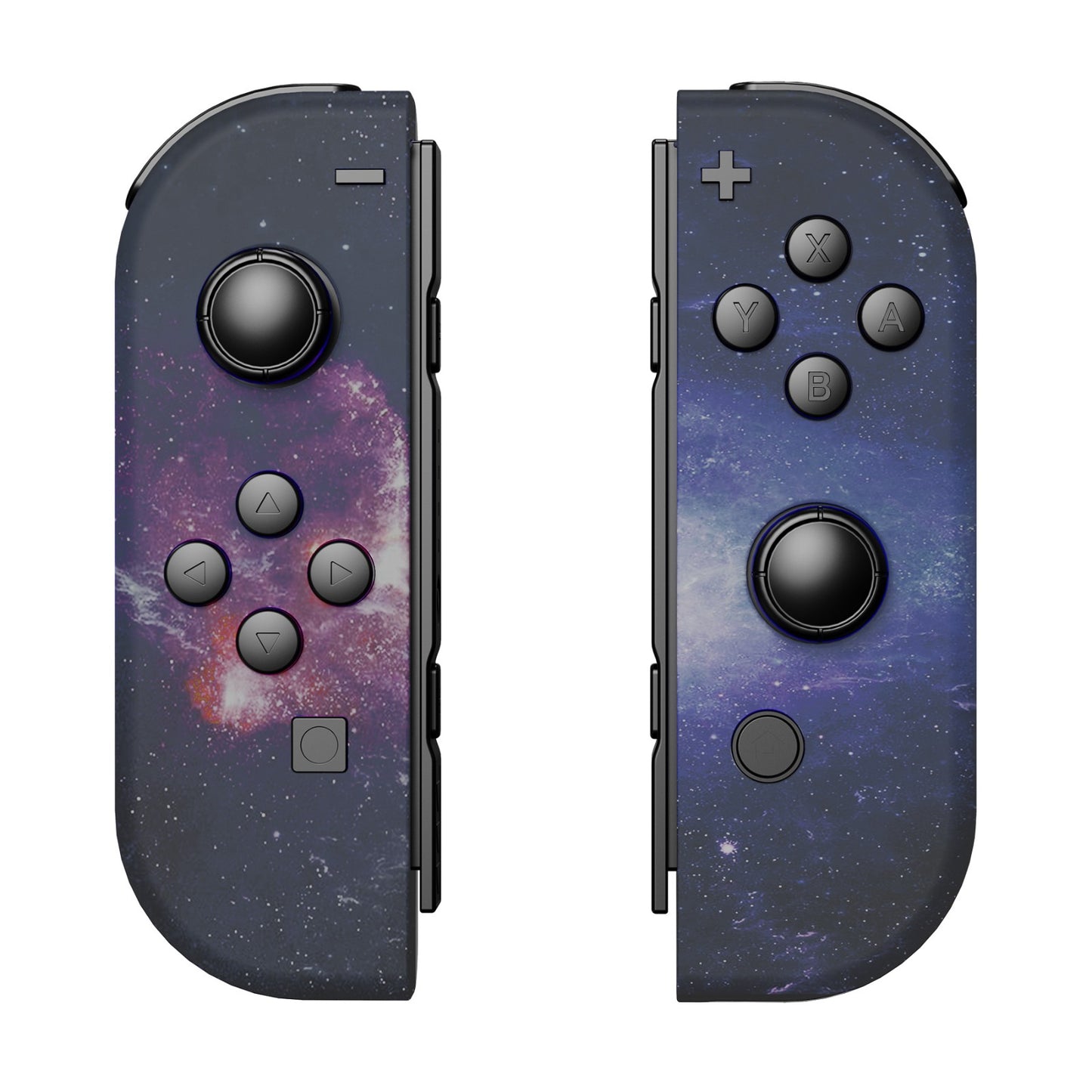 eXtremeRate Replacement Full Set Shell Case with Buttons for Joycon of NS Switch - Nubula Galaxy