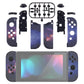 eXtremeRate Replacement Full Set Shell Case with Buttons for Joycon of NS Switch - Nubula Galaxy