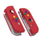 eXtremeRate Replacement Full Set Shell Case with Buttons for Joycon of NS Switch - Passion Red