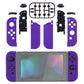 eXtremeRate Replacement Full Set Shell Case with Buttons for Joycon of NS Switch - Purple