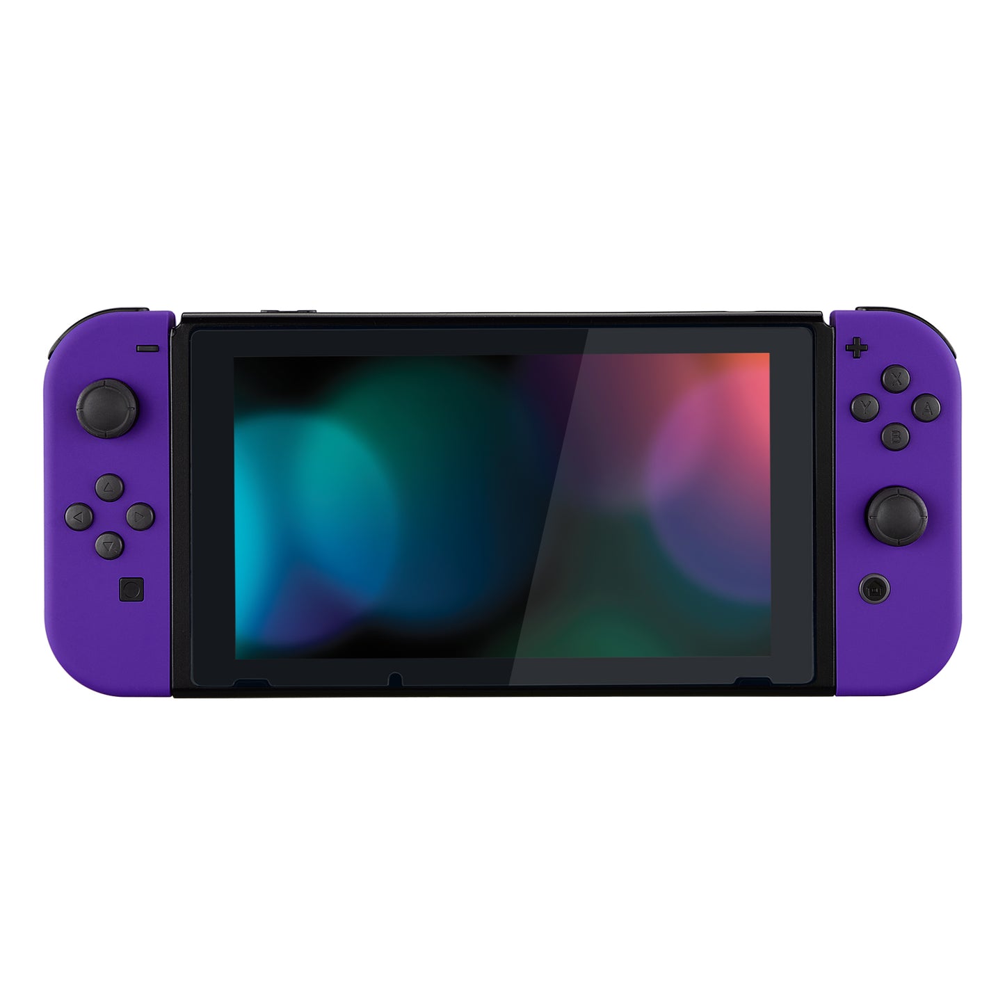 eXtremeRate Replacement Full Set Shell Case with Buttons for Joycon of NS Switch - Purple