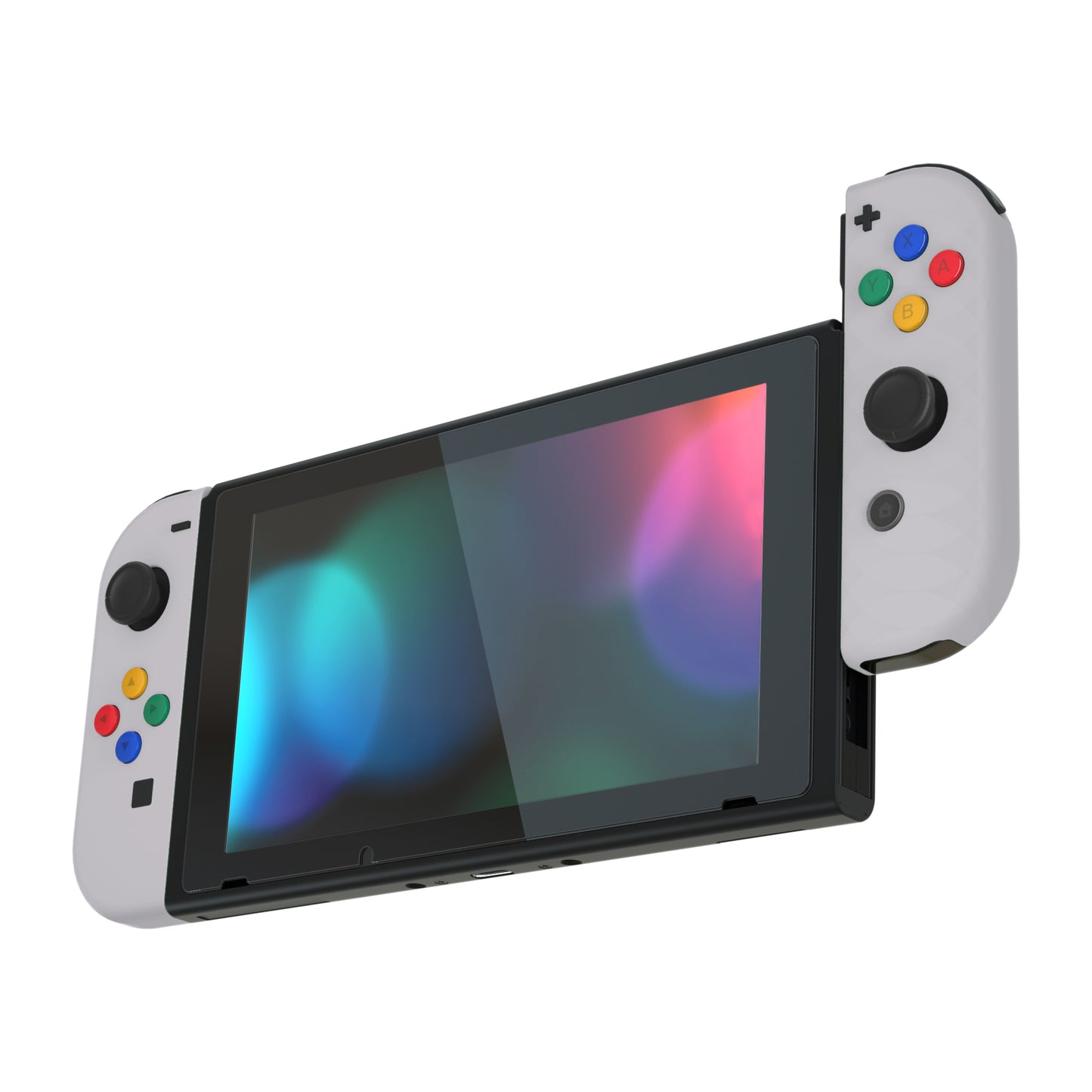 eXtremeRate Replacement Full Set Shell Case with Buttons for Joycon of NS Switch - Rhapsody Violet