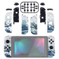 eXtremeRate Replacement Full Set Shell Case with Buttons for Joycon of NS Switch - The Great Wave Patterned