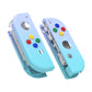 eXtremeRate Replacement Full Set Shell Case with Buttons for Joycon of NS Switch - Violet Blue