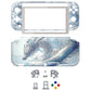 eXtremeRate Replacement Full Set Shells with ABXY Buttons & Screen Protector for Nintendo Switch Lite - Crystal Dragon