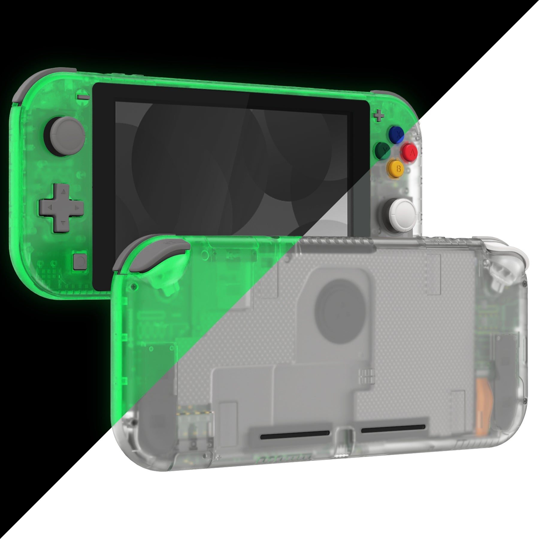 eXtremeRate Nintendo Switch Lite DIY Replacement Shells with Button ...