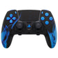 eXtremeRate Replacement Full Set Shells with Buttons Compatible with PS5 Edge Controller - Blue Flame