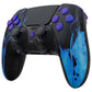 eXtremeRate Replacement Full Set Shells with Buttons Compatible with PS5 Edge Controller - Blue Flame