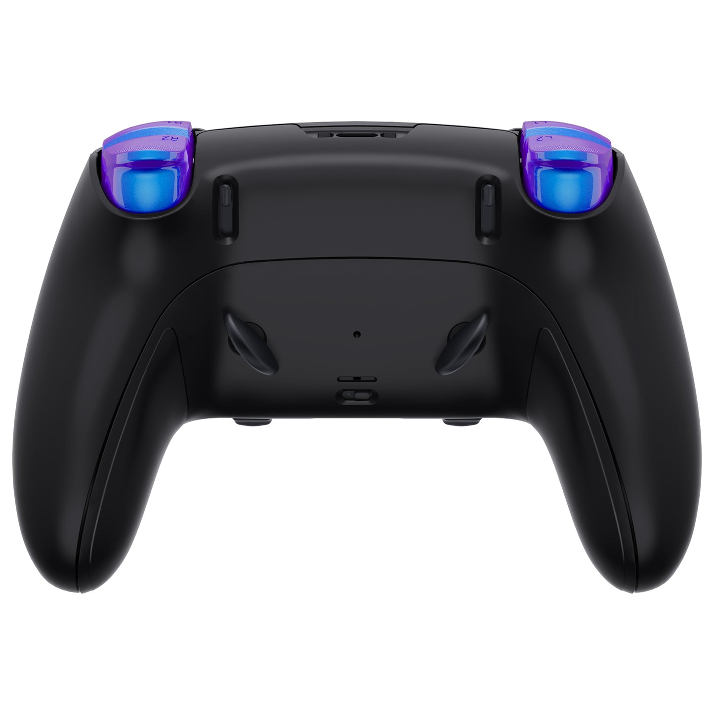 eXtremeRate Replacement Full Set Shells with Buttons Compatible with PS5 Edge Controller - Blue Flame