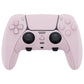 eXtremeRate Replacement Full Set Shells with Buttons Compatible with PS5 Edge Controller - Cherry Blossoms Pink