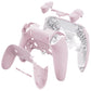 eXtremeRate Replacement Full Set Shells with Buttons Compatible with PS5 Edge Controller - Cherry Blossoms Pink