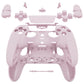 eXtremeRate Replacement Full Set Shells with Buttons Compatible with PS5 Edge Controller - Cherry Blossoms Pink