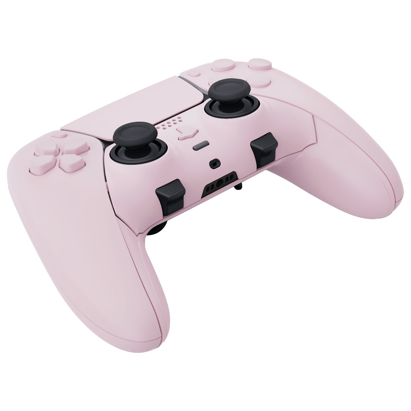 eXtremeRate Replacement Full Set Shells with Buttons Compatible with PS5 Edge Controller - Cherry Blossoms Pink